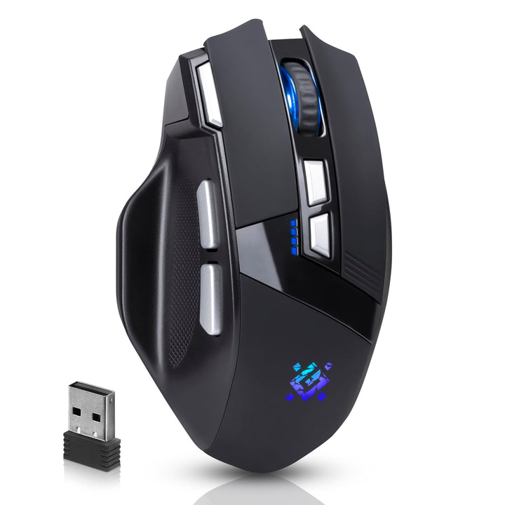 Defender Knight GM-885 Kabellose Gaming Maus, RGB Beleuchtung, 3200 DPI, 400 mAh Akku, 7 programmier