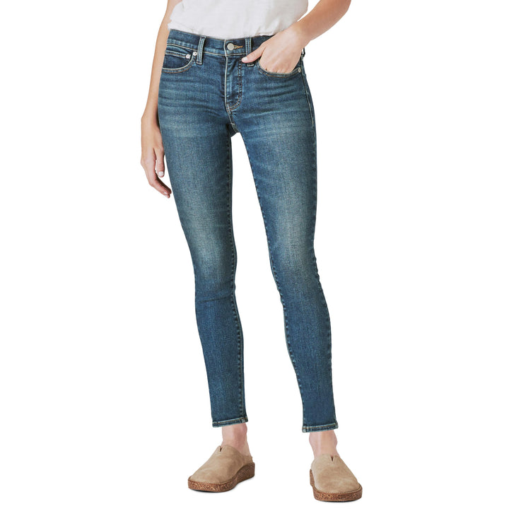 Lucky Brand Damen Jeans AVA Skinny Jeans mit Mittlerem Bund 26 Lyell, 26 Lyell