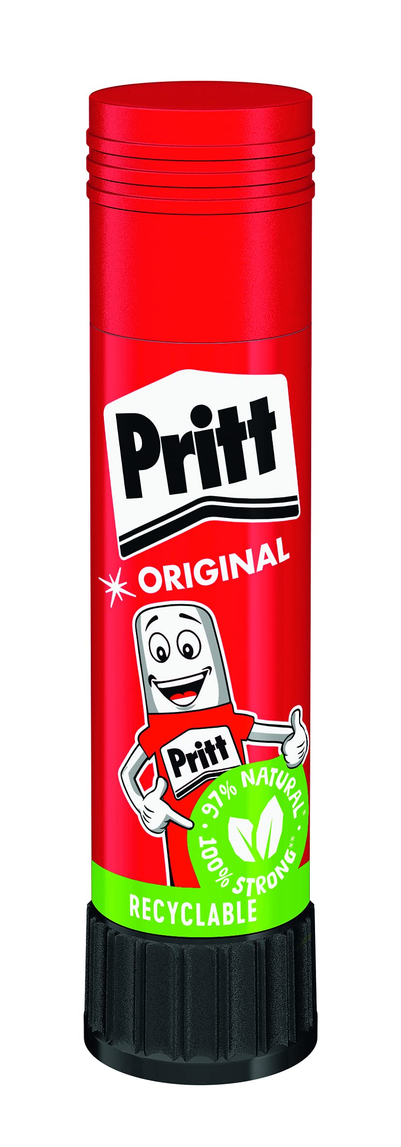 Pritt Klebestift, sicherer und kinderfreundlicher Kleber für Kunst und Bastelarbeiten, starker Klebs