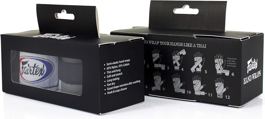 Fairtex Boxbandagen HW2: Komfort und Stil für Jeden Kämpfer! Schütze Bandage Handgelenk und Knöchel