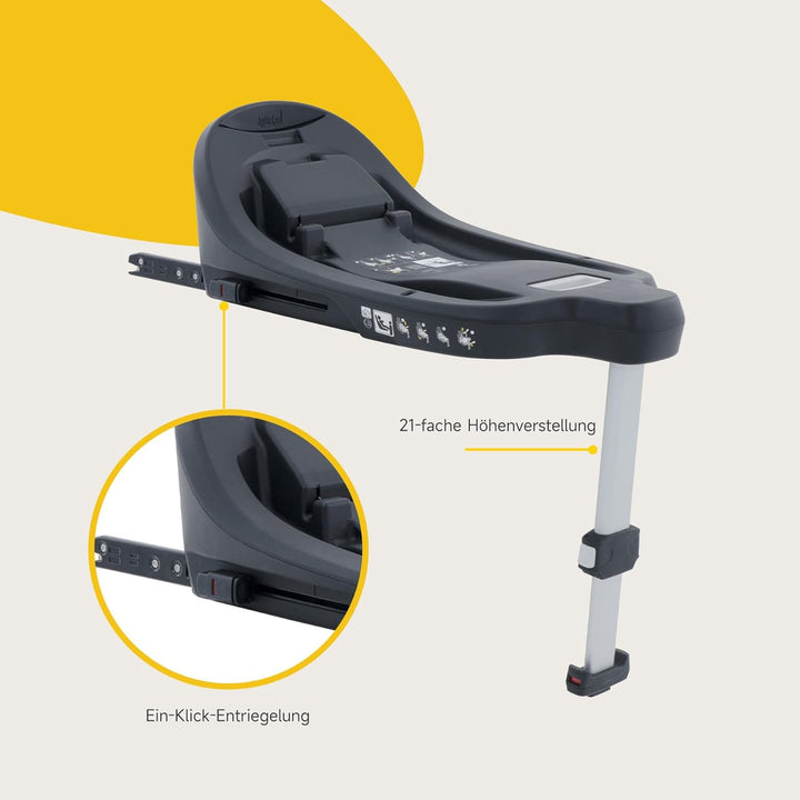 Jovikids Babyschale, Stufenlos verstellbare Liegeposition, Gruppe 0/0+ (40-87 cm) Baby Autositz mit