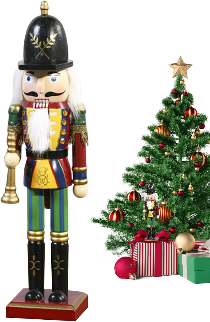 Weihnachtsnussknacker - Weihnachtspuppe Nussknacker Deko | Traditioneller Nussknacker Für Fensterban