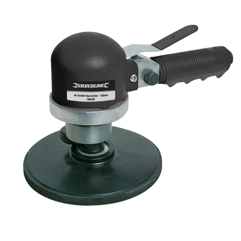 Silverline 580430 Druckluft-Doppelfunktionsschleifer 150 mm