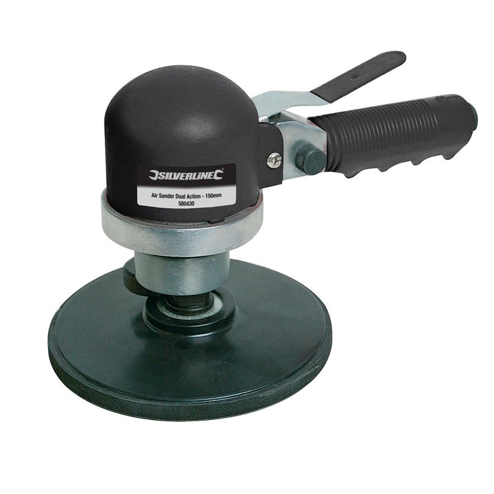 Silverline 580430 Druckluft-Doppelfunktionsschleifer 150 mm