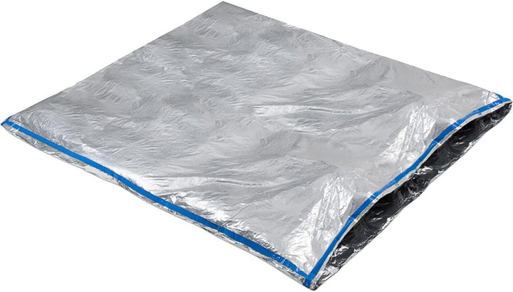 LACD Unisex – Erwachsene Bivy Bag Super Light II Schlafsäcke, Silber, 13x7