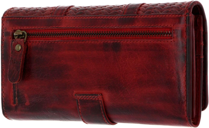 Chiemsee Geldbörse Echt Leder rot Damen - 020646 Red, Red