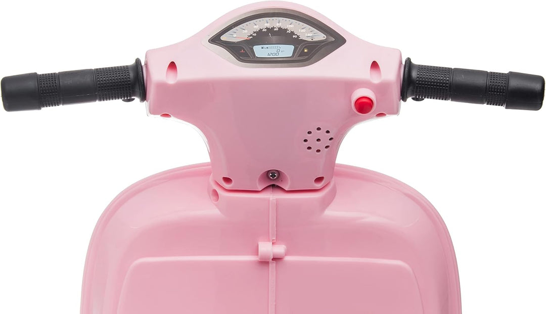 Vespa Elektroroller Elektrofahrzeug Kinderfahrzeug Scooter (Rosa), Rosa