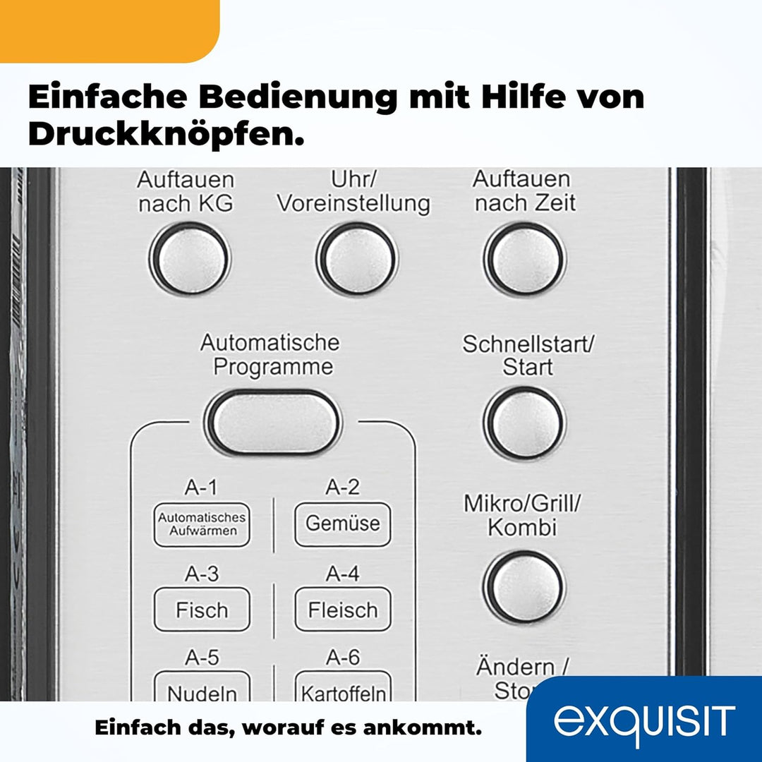Exquisit EMW 20 G Mikrowelle / 20 L / 800 W