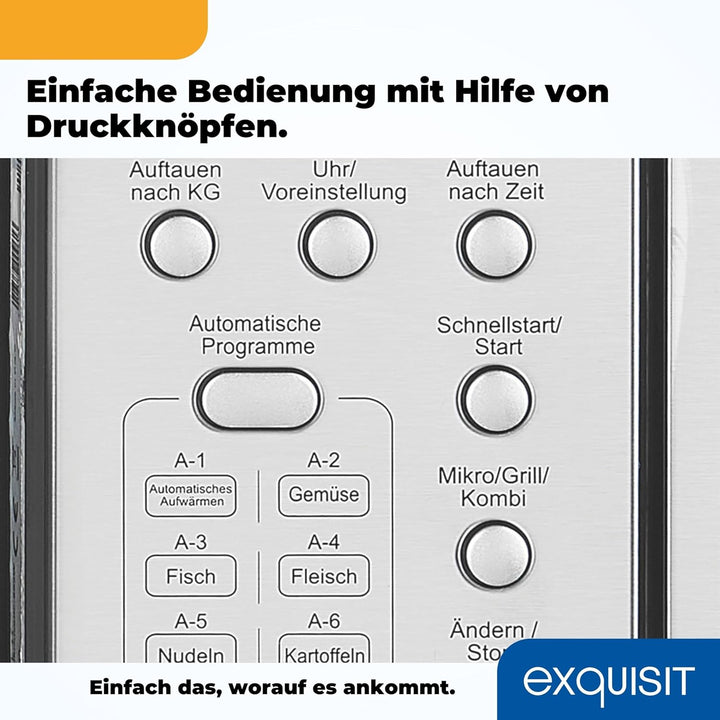 Exquisit EMW 20 G Mikrowelle / 20 L / 800 W