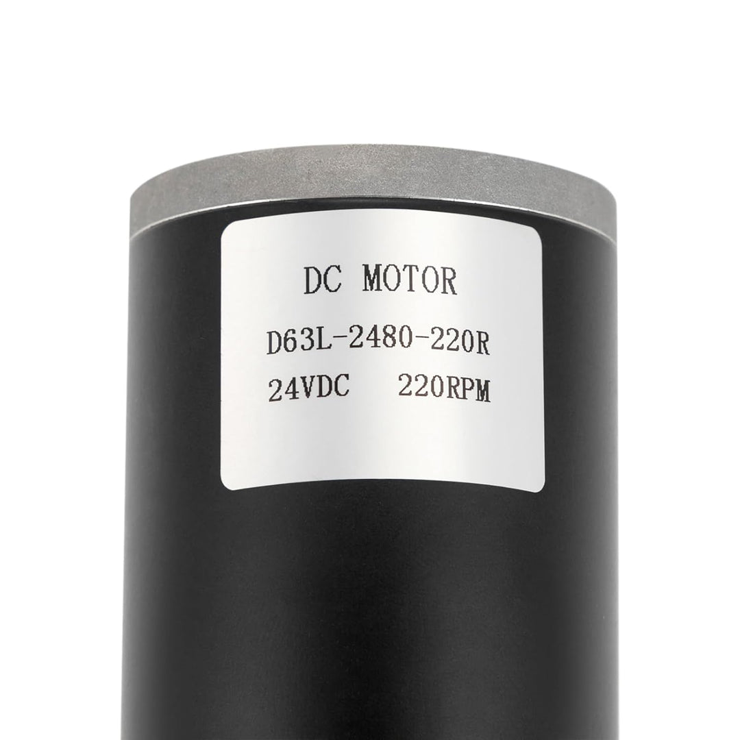 Links montierter DC-Getriebemotor 80W 24V 220U/min Hohes Drehmoment Original-Halbleiterchips der Mes