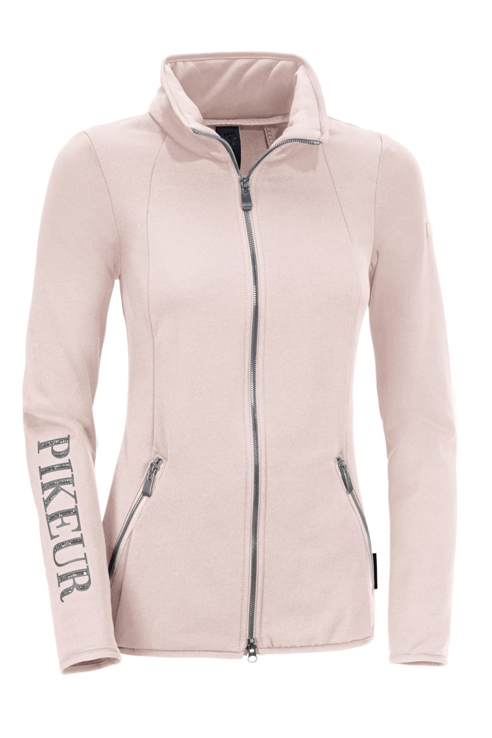 PIKEUR Damen Polartec®-Powerstretch-Jacke NIARA Selection Herbst/Winter 2021 34 Grau Violett, 34 Gra