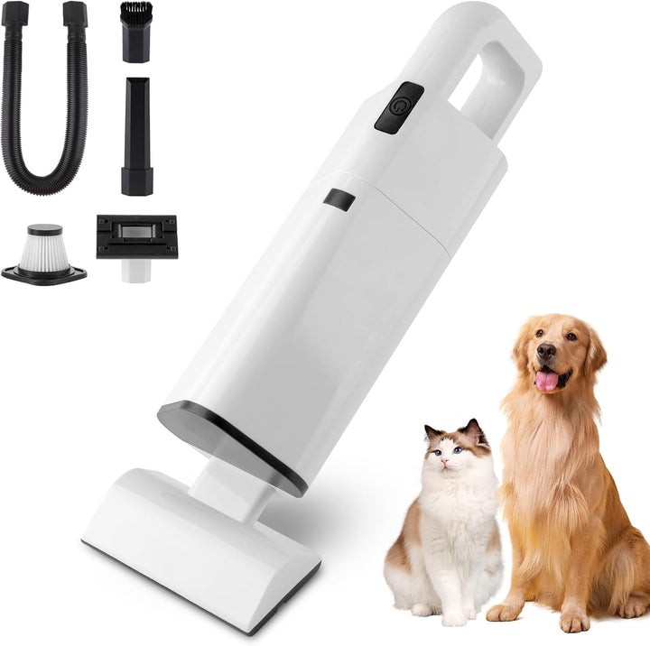 Handstaubsauger Akku Testsieger, 20000Pa Auto Staubsauger Kabellos mit Waschbar HEPA-Filter Mini Kle