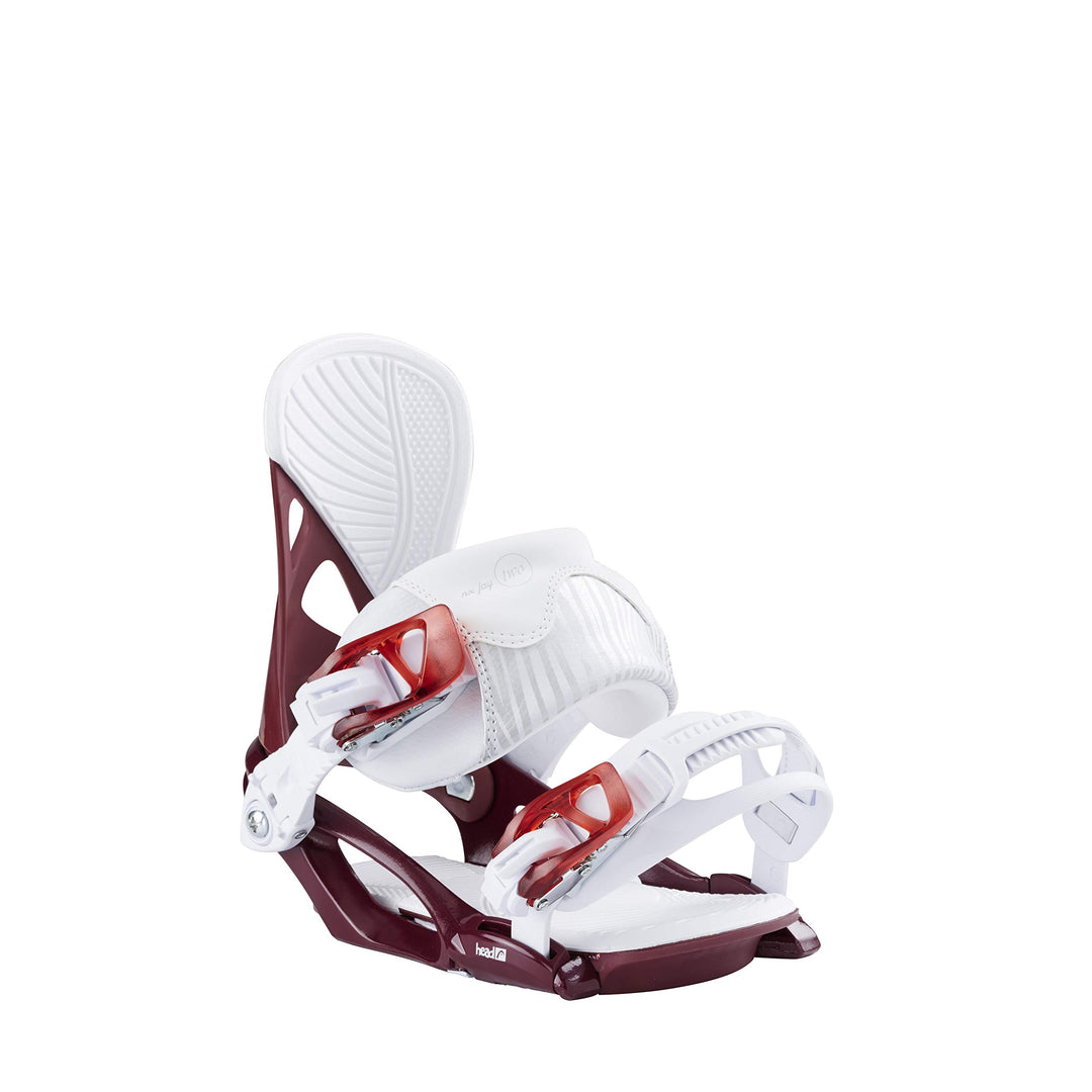 HEAD NX FAY II Burgundy All-Mountain Bindung Snowboard Wintersport White Rotwein Damen Gr. M (25.0-2