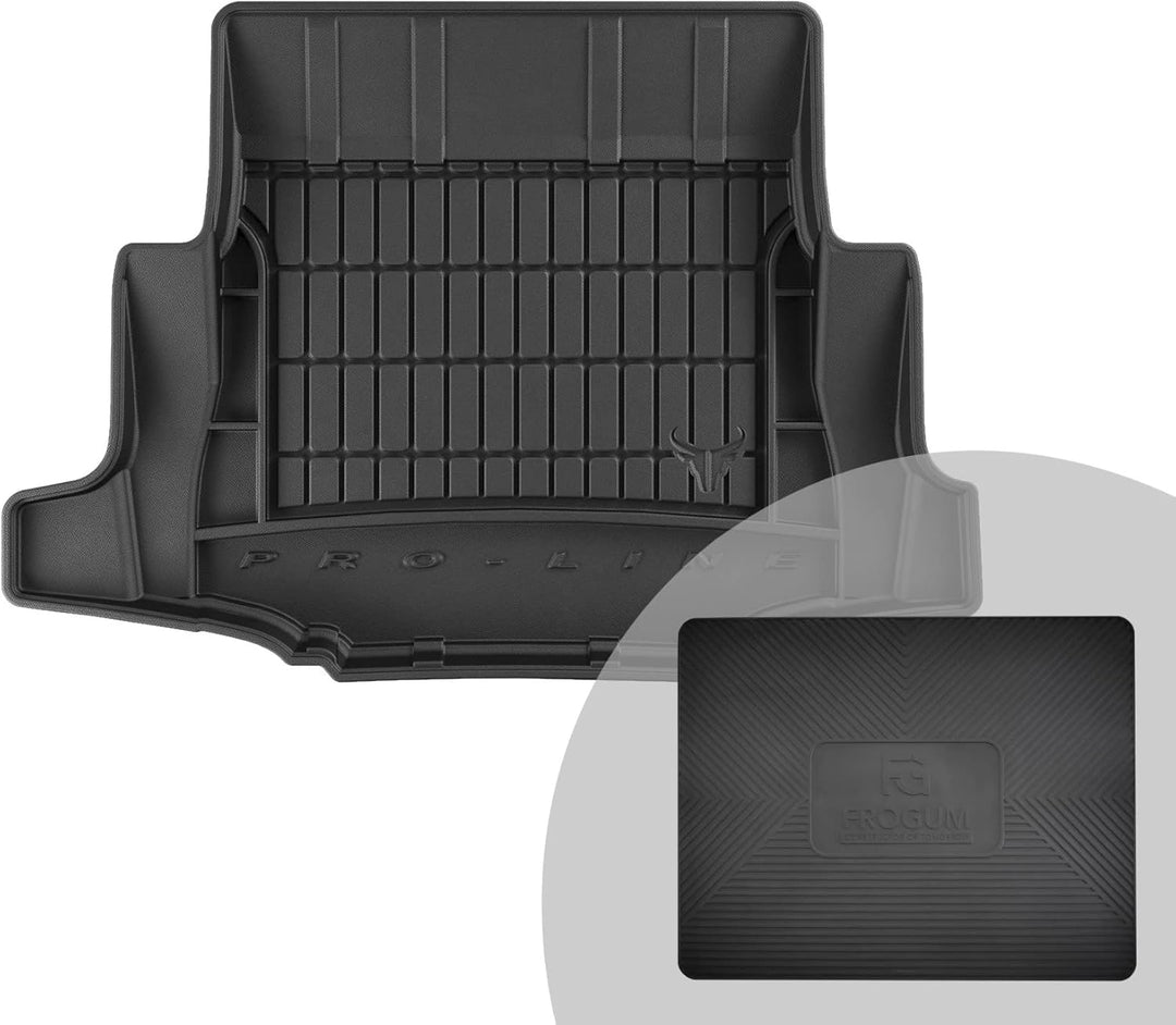 FROGUM ProLine 3D Gummimatte Exklusive Auto Kofferraummatte Kofferraumwanne für BMW 1er E87 2004-201