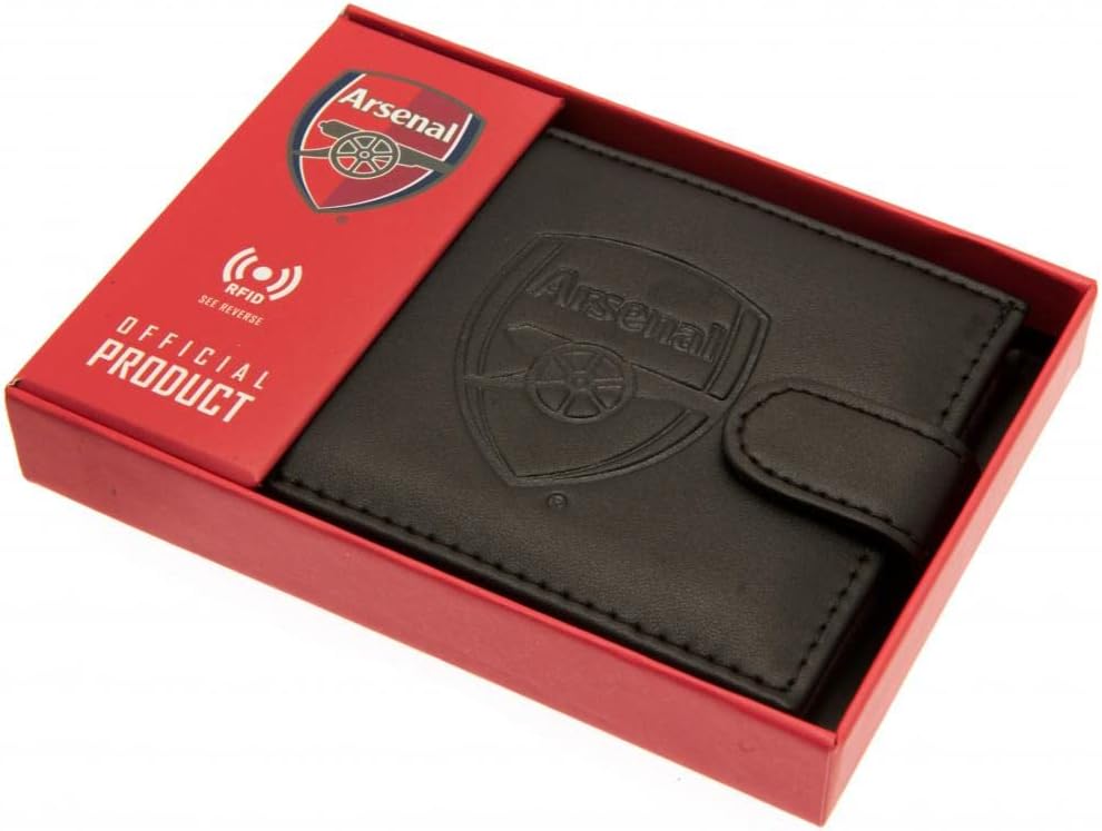 Arsenal , Herren-b枚rse Schwarz Schwarz Einheitsgr枚脽e
