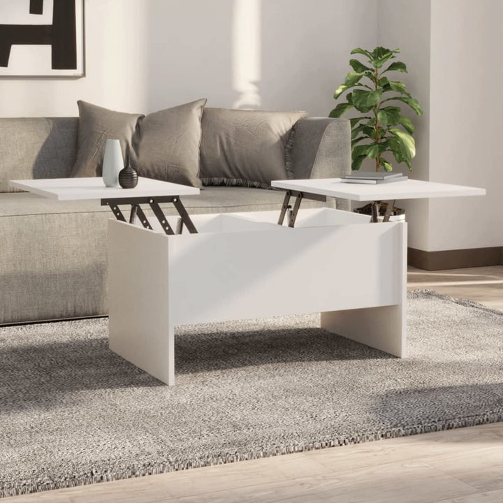 Tidyard Couchtisch mit Verstellbare Tischplatte, Höhenverstellbarer Couchtisch,Kaffeetisch Sofatisch