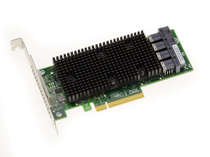 KALEA-INFORMATIQUE PCIe 3.1 SAS + SATA + NVMe 12GB Controller-Karte mit 16 internen Ports. OEM-Model