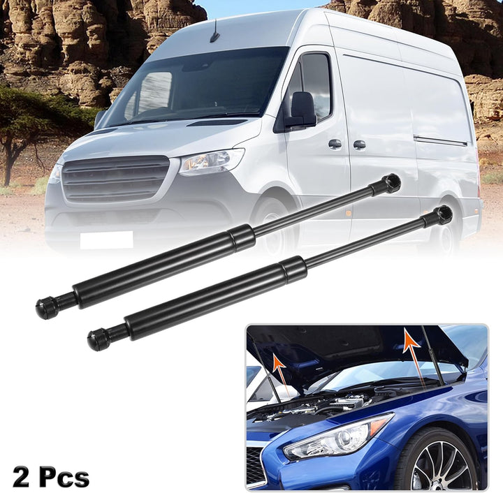QUARKZMAN 2 Stück Front Motorhauben-Gasdruckfedern Stossdämpfer für Mercedes-Benz Sprinter 907 910 V