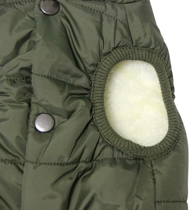 JoyDaog Fleece Hundejacke für Winter kaltes Wetter, Extra Weicher Hundemantel für Kleine Hunde, Wind