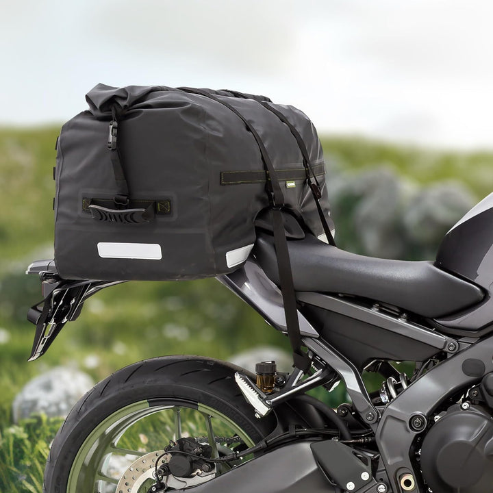 ZIEGER SCHNORR TB70 Wasserresistent Motorrad Hecktasche 70L Gepäcktasche Saddle Bag