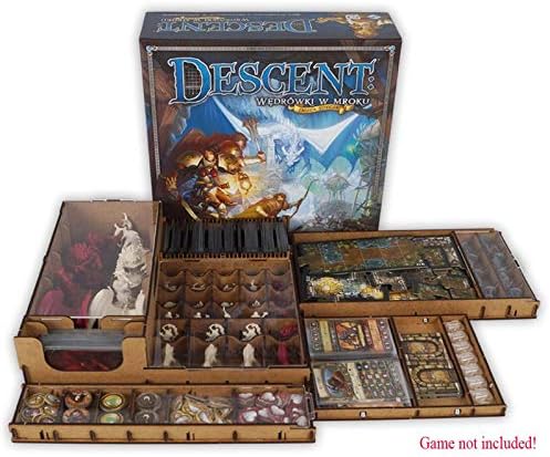 docsmagic.de Organizer Insert for Descent 2nd Edition Box - Einsatz, Descent 2nd Edition