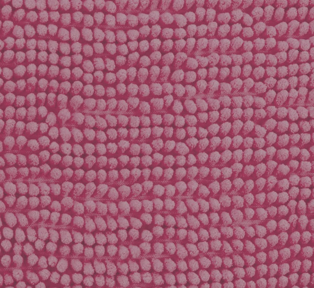 Brandsseller Moderne Chenille Badmatte Duschmatte Badeteppich im Shaggy Style (70x120 cm, Lila) 70x1