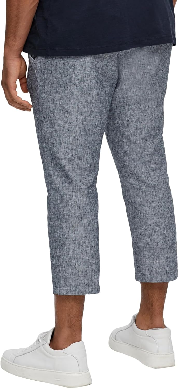 s.Oliver Relaxed: Jogger aus Leinenmix 38W / 34L Blau, 38W / 34L Blau