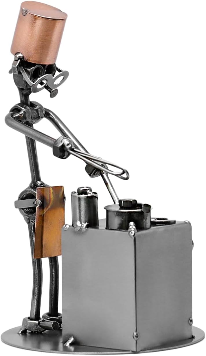 metalman24 Schraubenmännchen Koch handgefertigte ausgefallene Geschenkidee