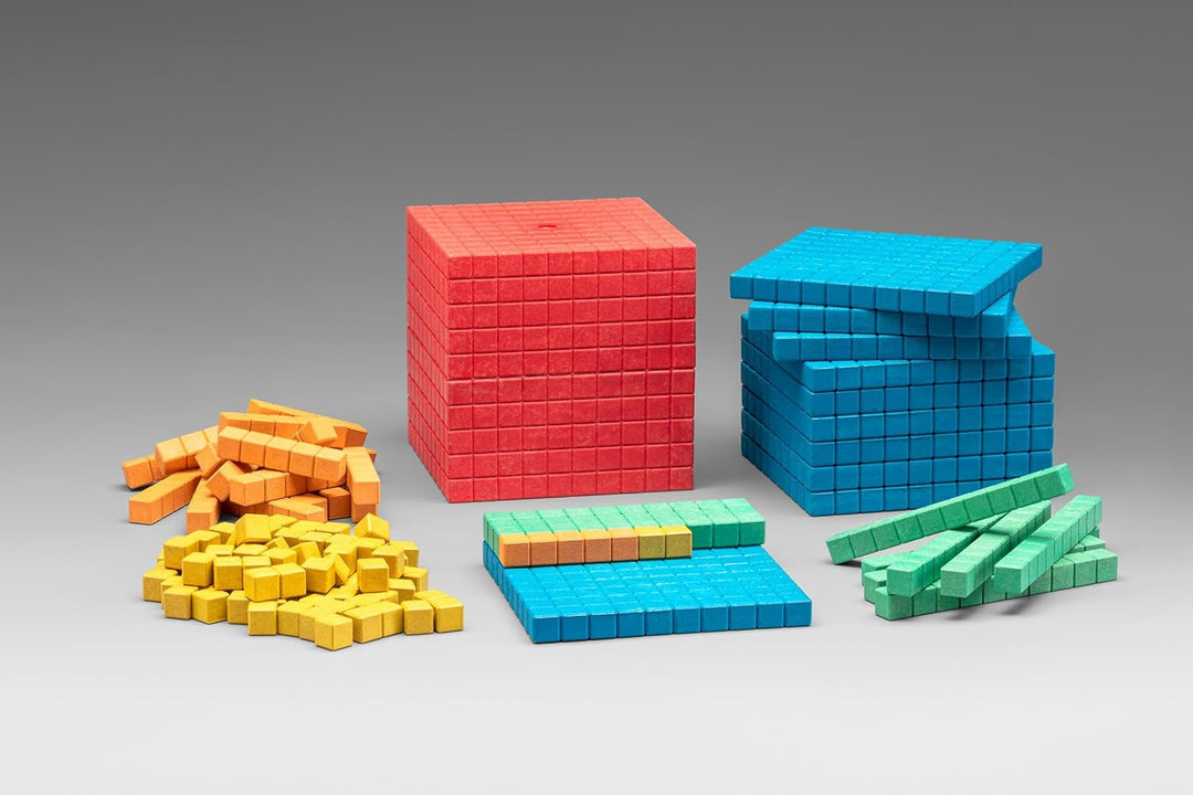 Wissner aktiv lernen WissnerR39578.000 Dienes Grundset 141 Teile farbig, Mehrfarbig 141 pieces Singl