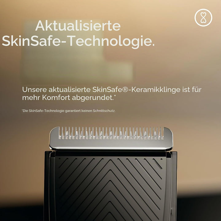 MANSCAPED® The Lawn Mower® 4.0 PRO – Leisten- und Körperhaarschneider, SkinSafe®-Trimmerklinge, wass