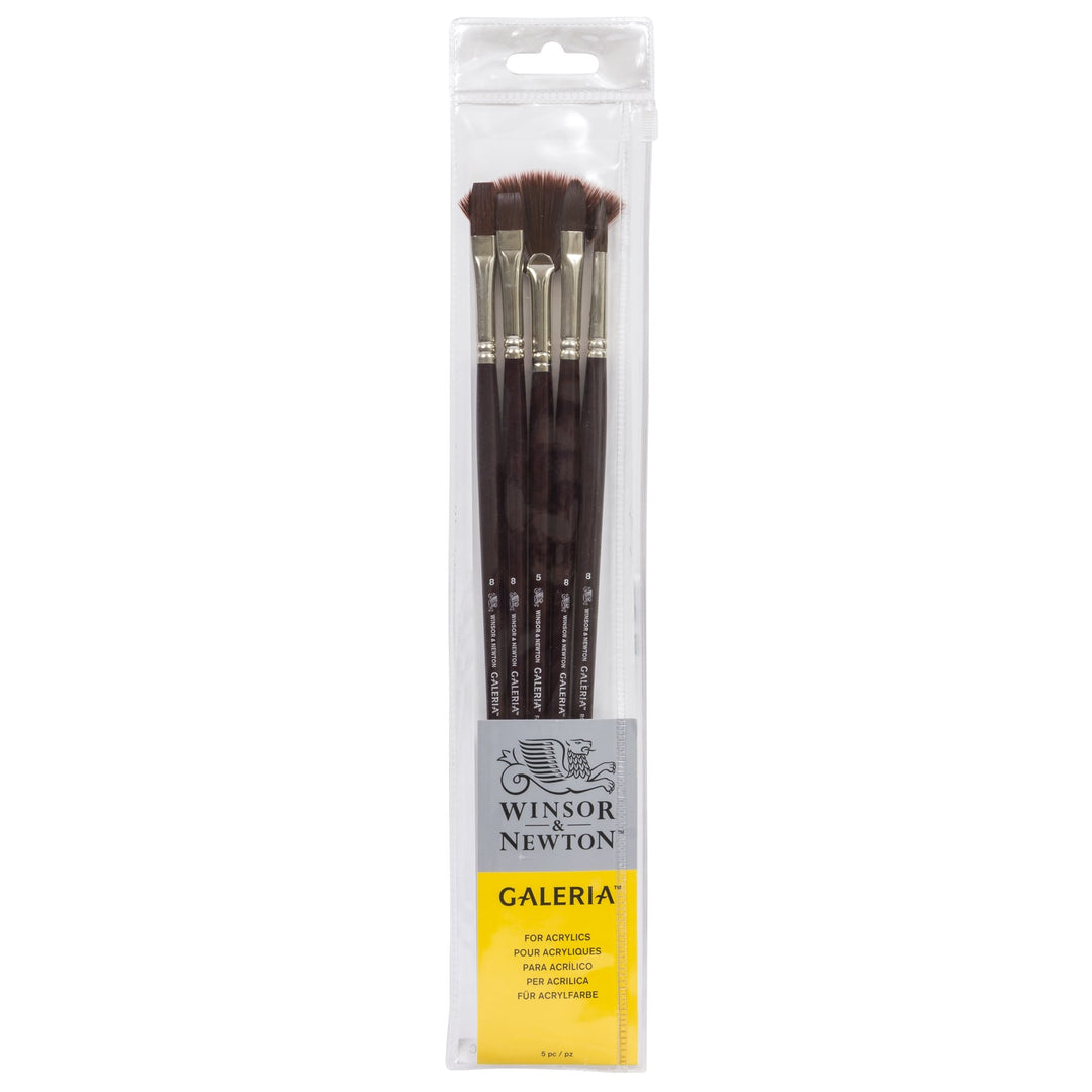 Winsor & Newton "Galeria Pinsel lange Griff (5 Stück) _ Langen Griff, _ Langen Griff