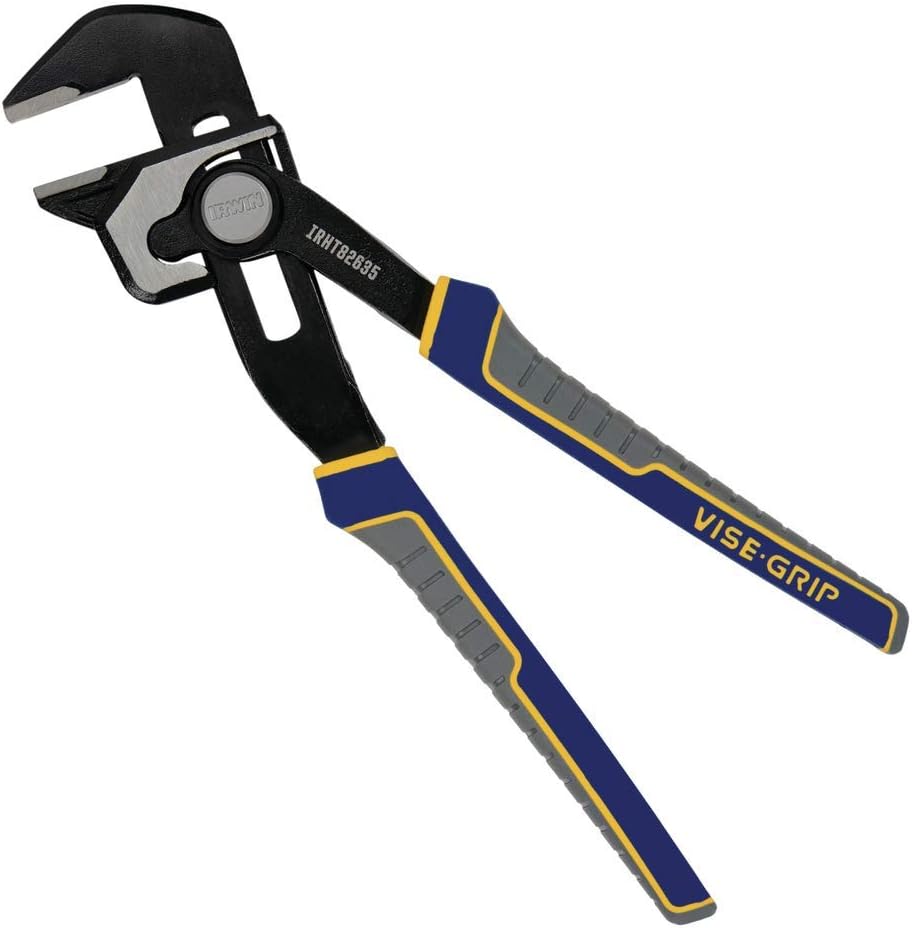 IRWIN VISE-GRIP Verstellbare Zange, Sanitär, Nut und Feder, 20,3 cm (8 Zoll) (IRHT82635) 8-Inches, 8
