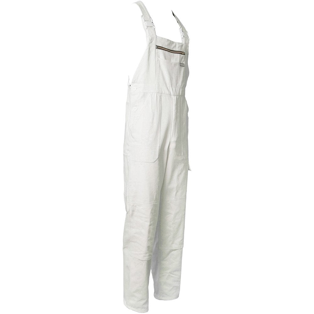 Planam Grösse 48 Herren BW 290 Cargo-Latzhose reinweiss Modell 0175 Reinweiss 48, Reinweiss 48