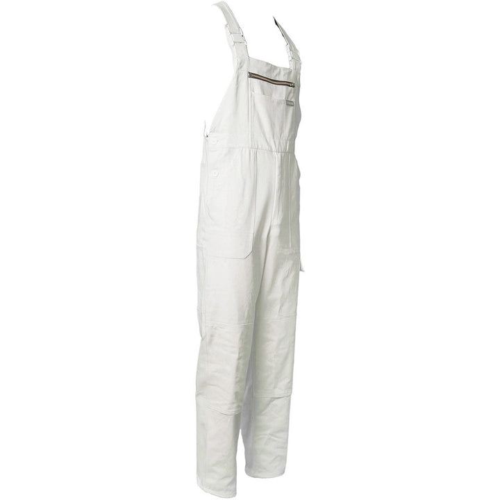 Planam Grösse 48 Herren BW 290 Cargo-Latzhose reinweiss Modell 0175 Reinweiss 48, Reinweiss 48