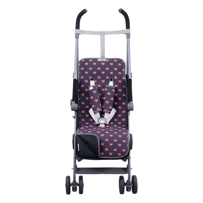 JYOKO KIDS Sitzauflage Universal für Kinderwagen + Gurtpolster Hergestellt aus Baumwollstoff + Schau