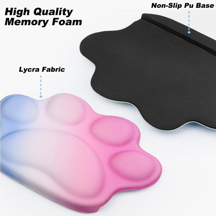 Armauflage Schreibtisch,2 Stück L-förmige Schreibtisch Handgelenk Ellenbogenstütze,Ergonomische Anti