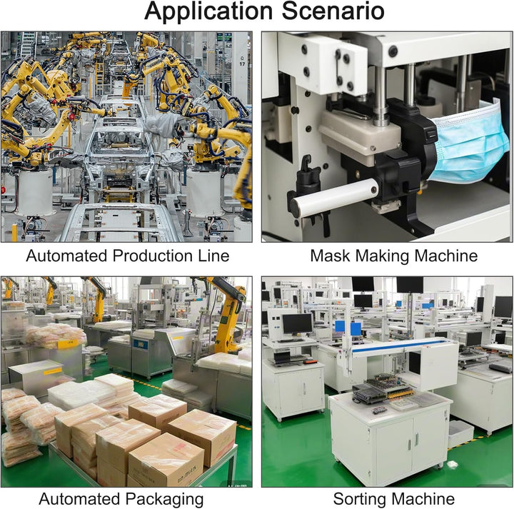 Heschen Elektrisches pneumatisches 4 Magnetventil 4V210-08 DC 24 V PT1/4 5-Wege 2 Positionen Krümmer