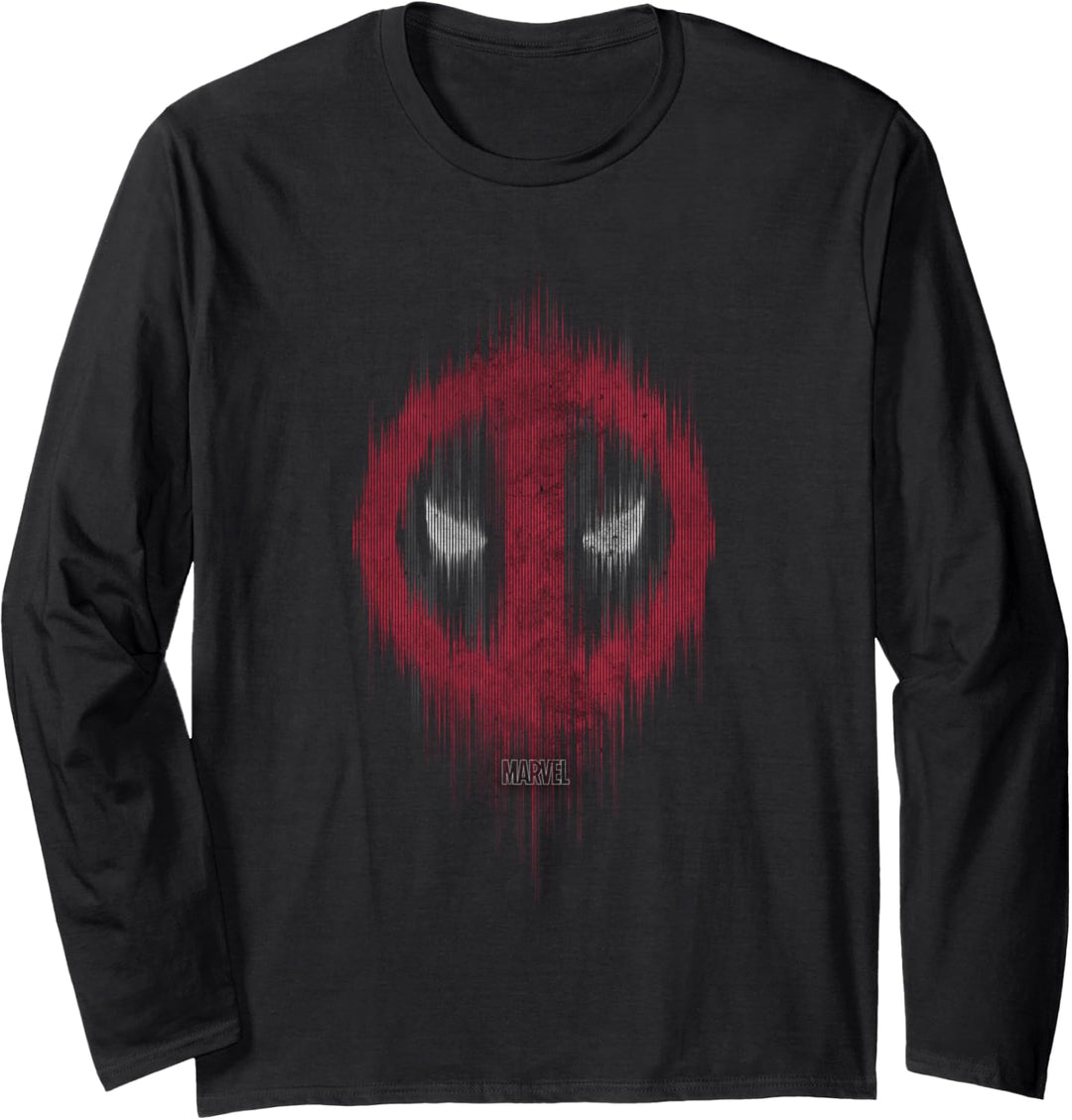 Marvel Deadpool Lines Langarmshirt