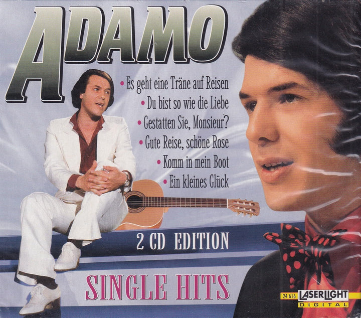 Adamo-Single Hits, Audio-CD