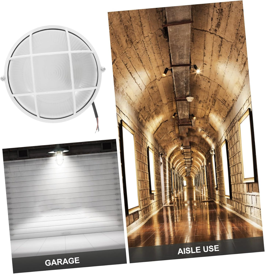 DOITOOL Sauna Beleuchtungslampe Glasleuchte für Dampfbad Sauna Raum Deckenlampe für Keller und Feuch
