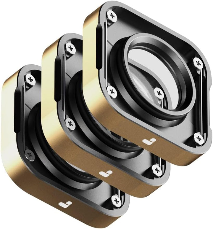 PolarPro - GoPro Hero 9, 10, 11 & 12-3er-Pack - Mist(1/4) - BlueMorphic - SilverMorphic - CinemaSeri