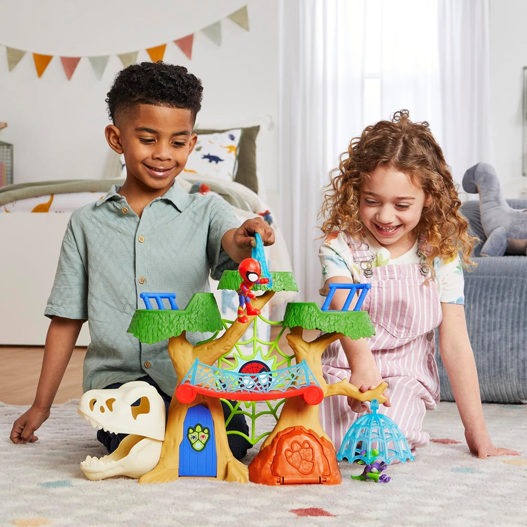 Marvel Spidey und Seine Super-Freunde Dino-Baumhaus Superhelden-Spielset