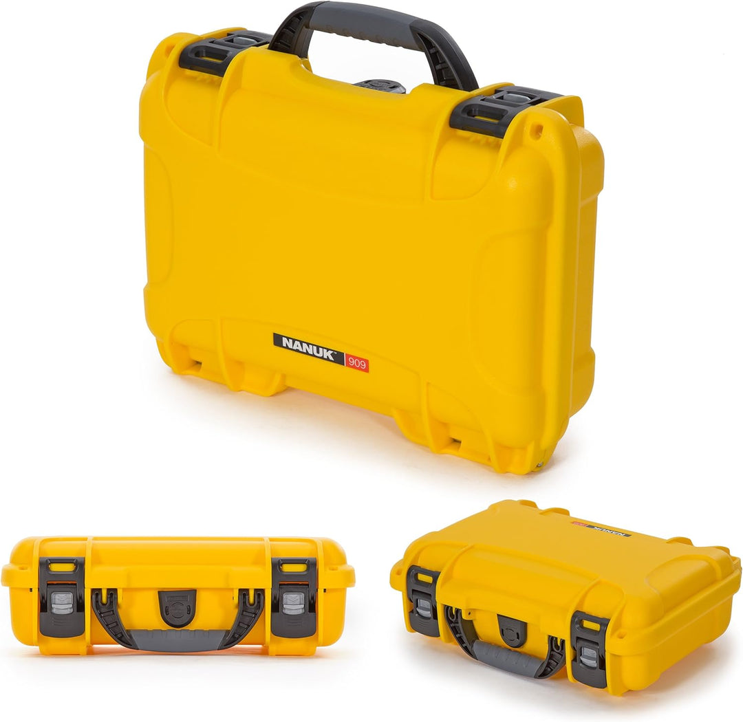 Nanuk 909 Wasserdichter Hartschalenkoffer leer - Gelb Gelb leer, Gelb leer