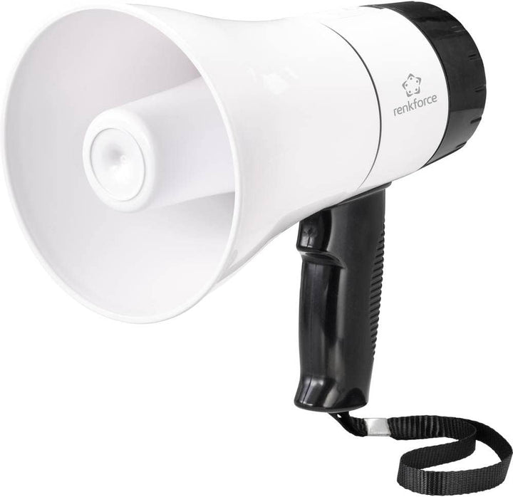 SpeaKa RF-MP-200 Megaphon Aufnahmefunktion, mit Haltegurt
