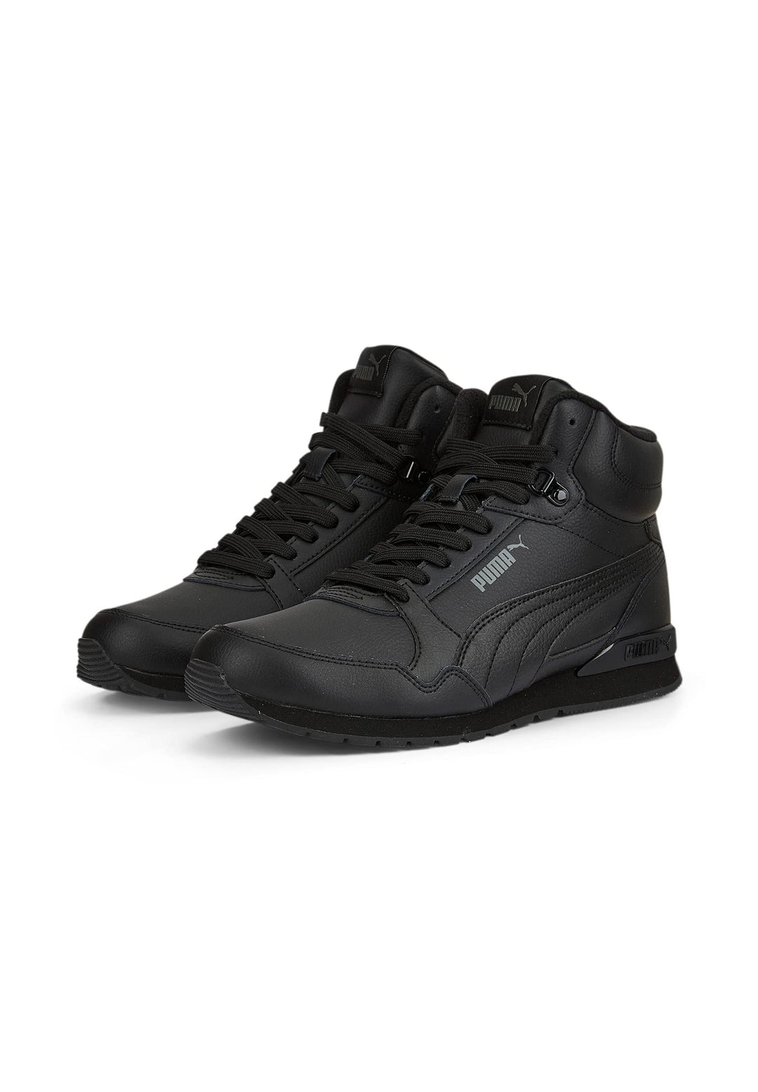 PUMA Unisex St Runner V3 Mid L Sneaker, Puma Black Puma Black Dark Shadow