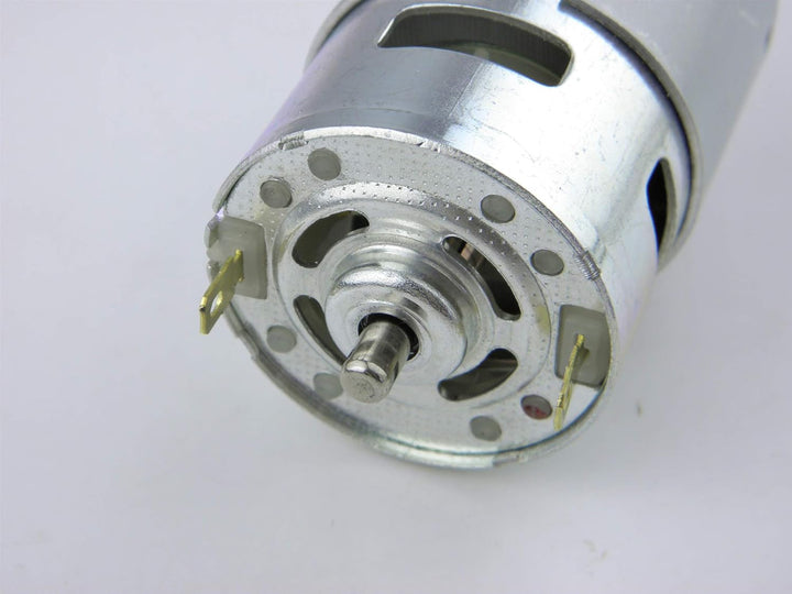 CHANCS Elektromotor 775 12V DC Motor 4000RPM DC 24V 8000RPM mit Halterung Motorhalterung für DIY Tei