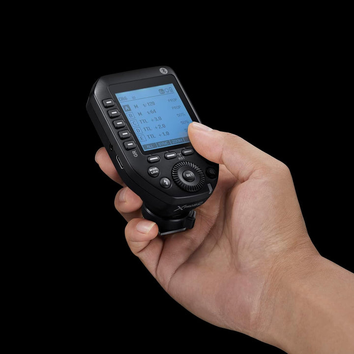 Godox XProII-N 2.4G Flash Trigger Transmitter TTL Autoflash 1/8000s HSS Grosser LCD-Bildschirm 32 Ka
