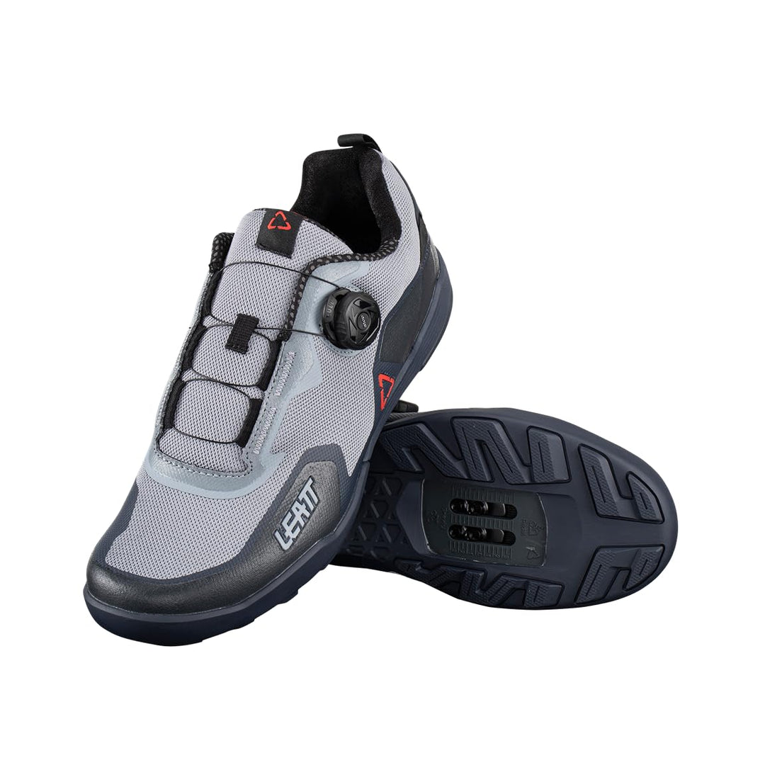 Leatt Herren 6.0 Shoes ClipCycling Shoe 42.5 EU Titanium, 42.5 EU Titanium