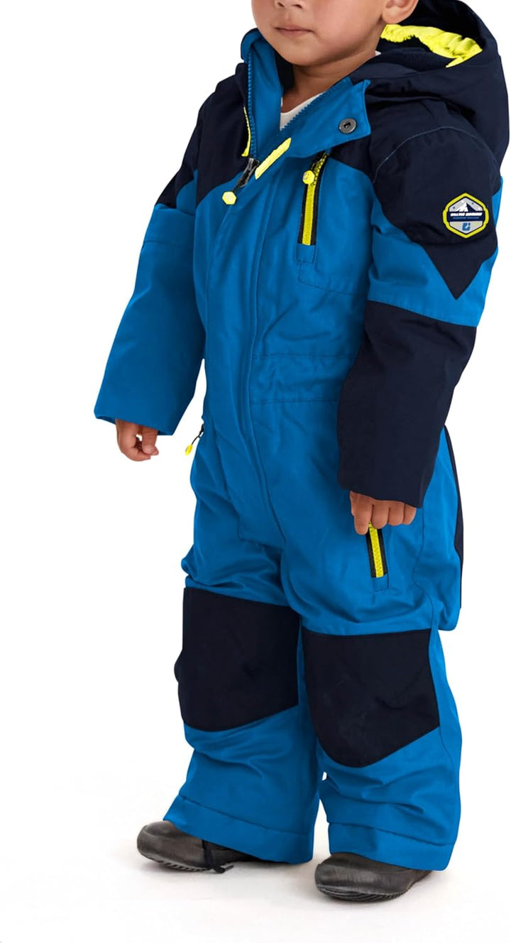 Killtec Unisex Kinder Kesley Mini Skioverall/Schneeanzug mit Kapuze und Schneefang 122-128 royal, 12