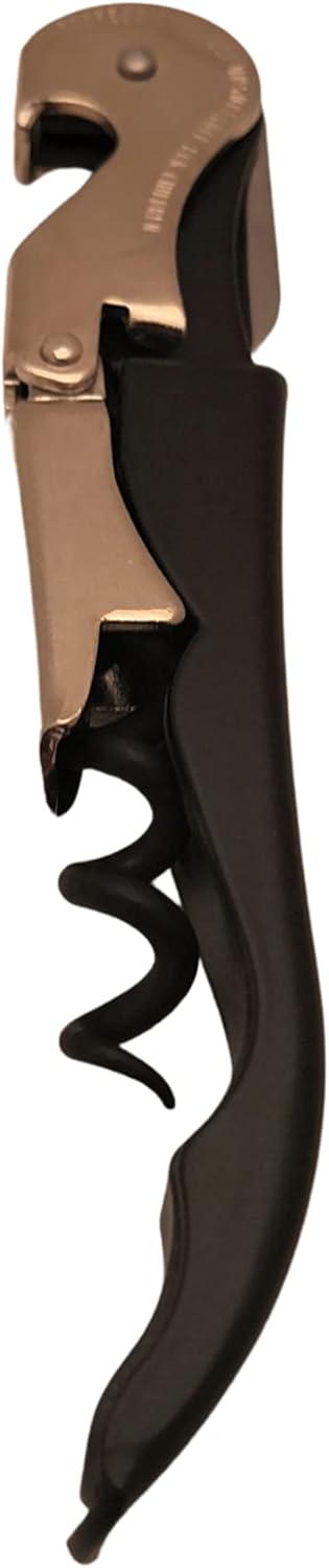 Korkenzieher/Kellnermesser für linkshändige. Pulltap's Classic 500 (Schwarz), Schwarz